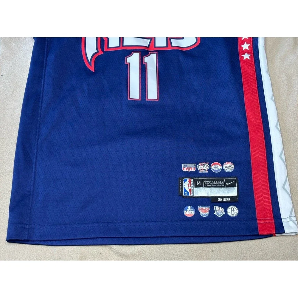 Kyrie Irving #11 Jersey Nike Brooklyn Nets Swingman City Edition Size Youth M